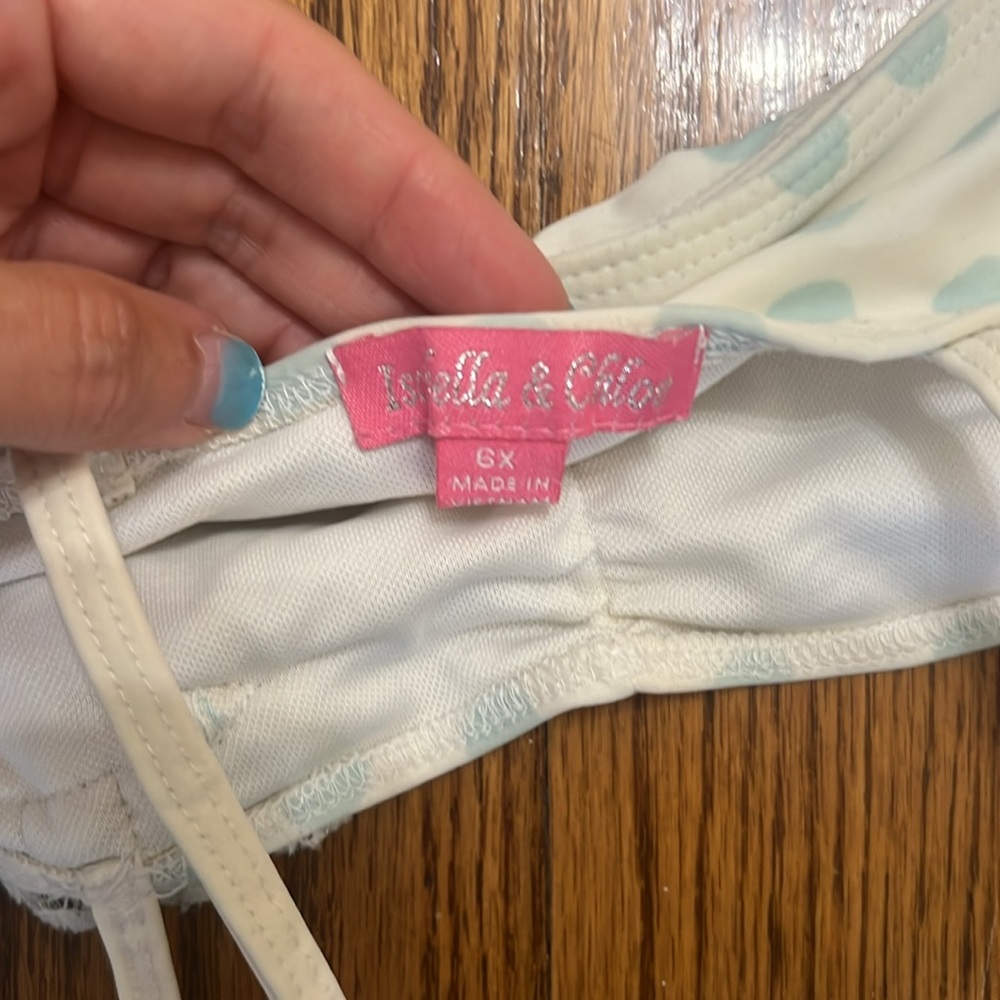Isabella & Chloe Ruffle Bathing Suit - Picture 4 of 7